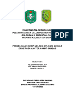 Cover Rancangan Aktualisasi 2022