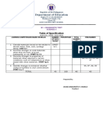 FIRST QUARTERLY EXAM Science IV Based On MELCS