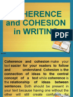 COHERENCE and COHESION