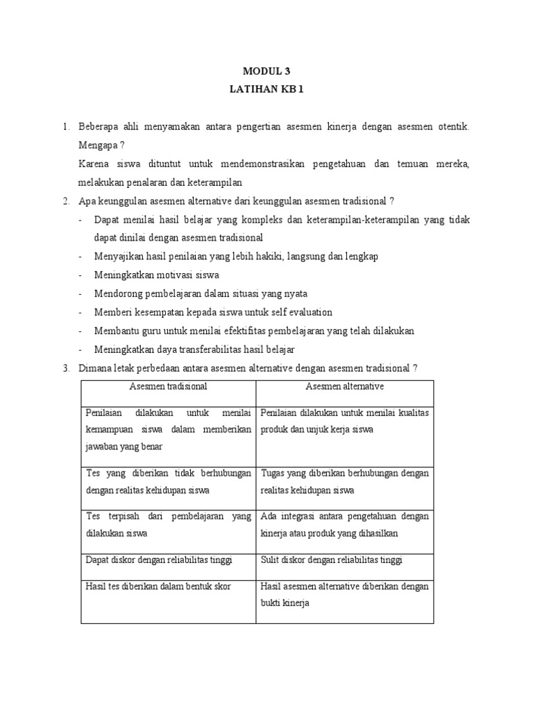 Modul 3 | PDF | Karier & Perkembangan