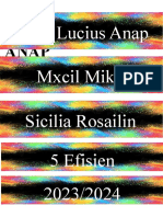 Jullie Lucius Anap Mxcil Mikil Sicilia Rosailin 5 Efisien 2023/2024