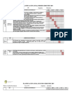 Planificacion Anual 6°B Matemática