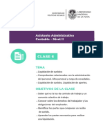 Clase 6 - Aux. Administrativo Contable - Nivel 2