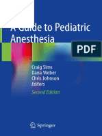 A Guide To Pediatric Anesthesia PDF