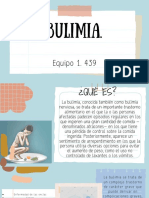 Bulimia. Equipo 1 PDF