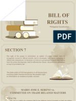 Bill of Rights Section 7