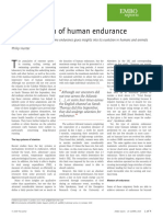 The Evolution of Human Endurance: Science & Society