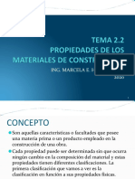 Tema 2.2 Propiedades Fisicas y Quimicas de Los Materiales 2021