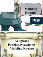 Kaligiran NG Maikling Kwento