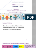 2022 - Session 03 - Consumer Behaviour (Part II)