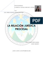 La Relación Jurídica Procesal Maksia Cisneros