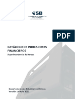 Catalogo de Indicadores Financieros