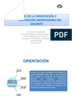 Educación, Orientación y Función Orientadora Del Docente