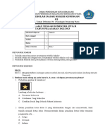 Soal PTS Tema 5 Semester 2