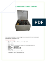 Primary Injection Kit 200 Amp. 28.6.2019