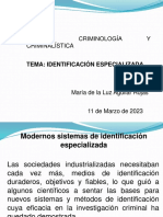 Identificación Especializada PDF