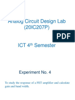 FET Amplifier