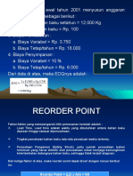 Manajemen Persediaan Contoh Economic Order Quantity