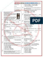 Ga MCQ of The Year 26 12 18 New Format PDF