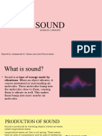 SOUND - Reporting (Science 5)