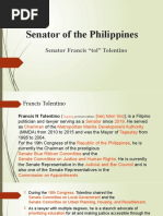 SENATOR Francis Tolentino, PDF