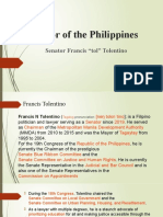 SENATOR Francis Tolentino, PDF