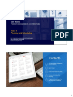 TOPIC 4 Planning and Scheduling