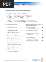 Grammar-EXTRA Inspired 2 Unit 8 First Conditional