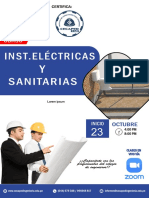 Instalaciones Eléctricas e Instalaciones Sanitarias