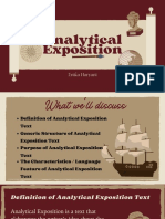 Analytical Exposition