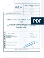 Lattice Steel Structure Inspection Plan