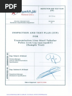 ITP-Tubular Poles - Sample Test PDF