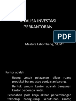 ANALISA INVESTASI PROPERTY KANTOR