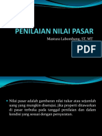 Materi 9-10 Manaj - Investasi&Property - PENILAIAN NILAI PASAR - MasturaLabombang