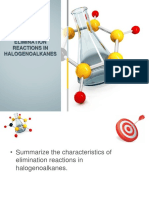 Chem 3 - Elimination Reactions in Halogenoalkanes