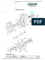 Mec-A5/100c Horizontal Pump