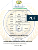 Exams Schedule Prim 4-5 PDF