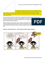 Materi Seni Budaya Kelas 8 Bab 10 Menggambar Komik PDF