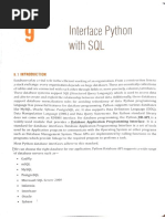 Interface Python With SQL PDF