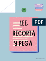 COMPRENSION LECTORA DE PALABRAS. Lee Recorta y Pega