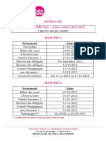 Dates-Clés EDBS A3 2022-2023