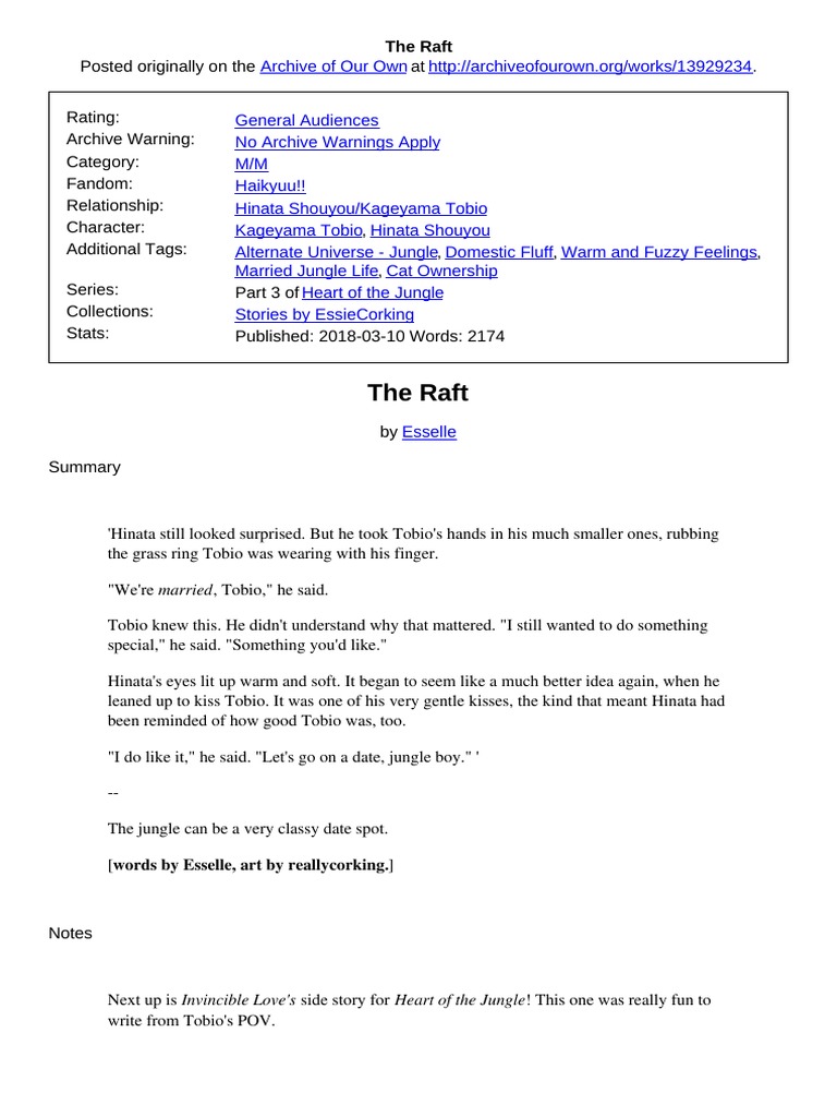 The Raft PDF | PDF | General Fiction