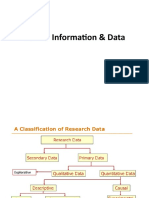 Data Collection, Statistical Methods