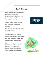 Grade 2 Story Dont Give Up