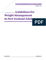 Weight Management in New Zealand 2017