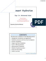 Lec#02. Cement Hydration