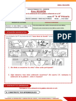 FICHA DE TRABAJO N 2 Participamos en La Celebracion de La Palabra