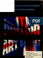 British Art Now An American Perspective 1980 Exxon International Exhibition