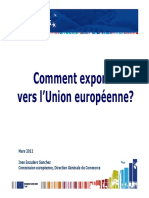 Comment Exporter Les Jus de Fuits Vers L - Union Europenne - 47 PDF