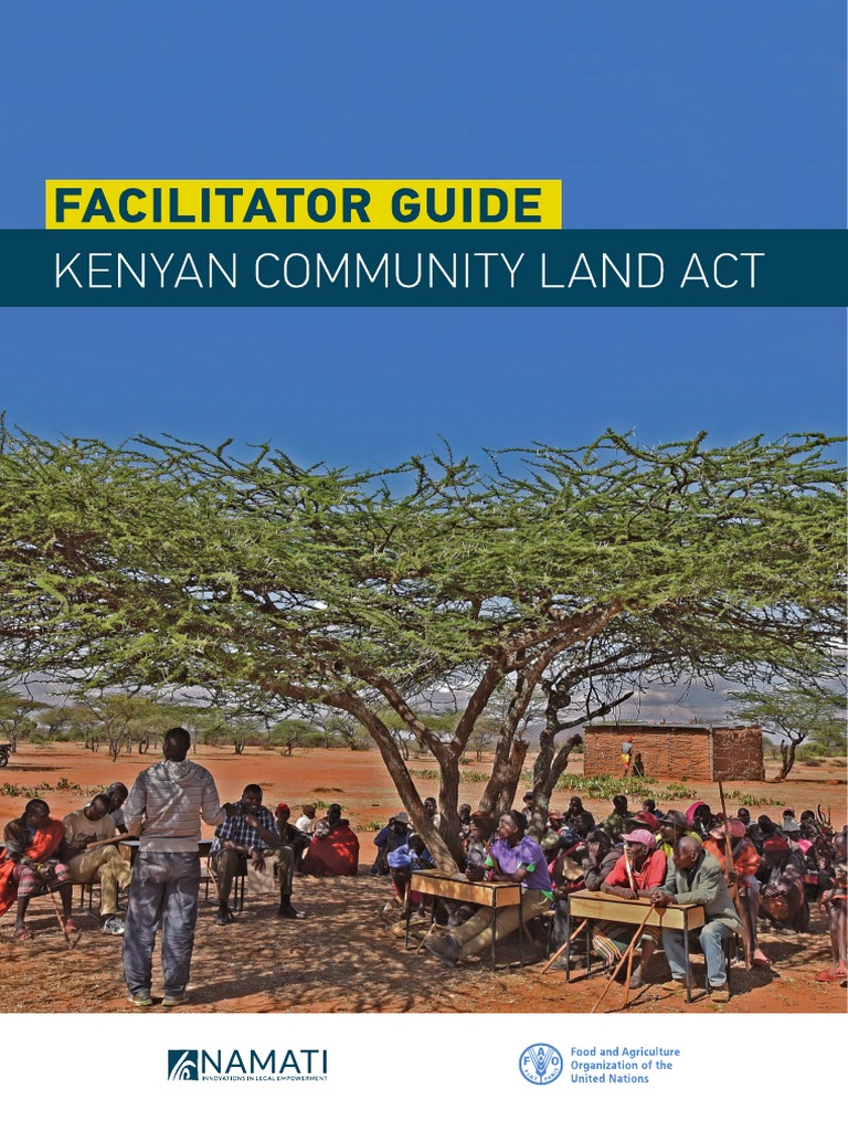 Kenyan Community Land Act Guide | PDF | Community | Governance